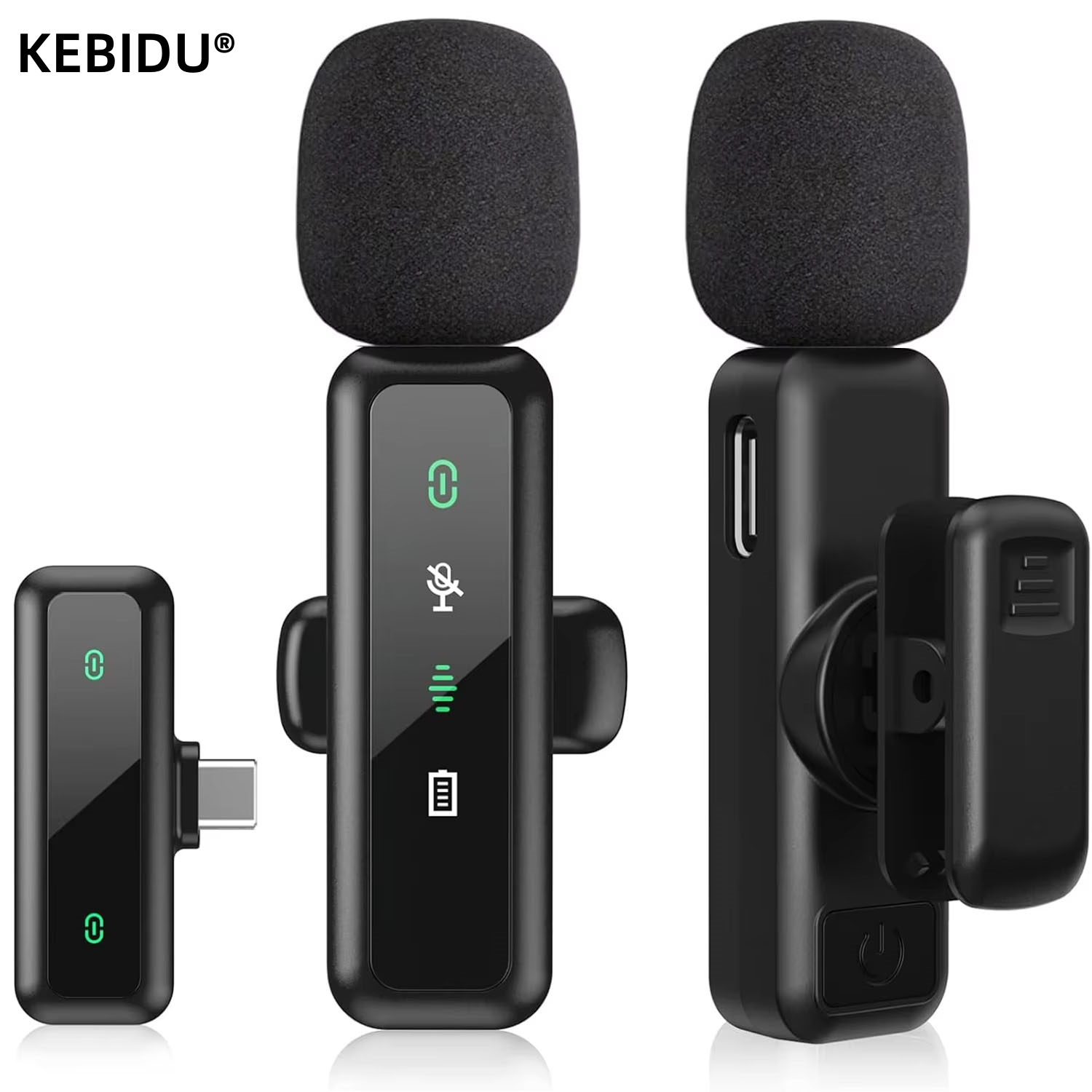 Rechargeable Wireless Mic Lithium Battery - Lavalier Wireless Microphone 80mAh Rechargeable Battery