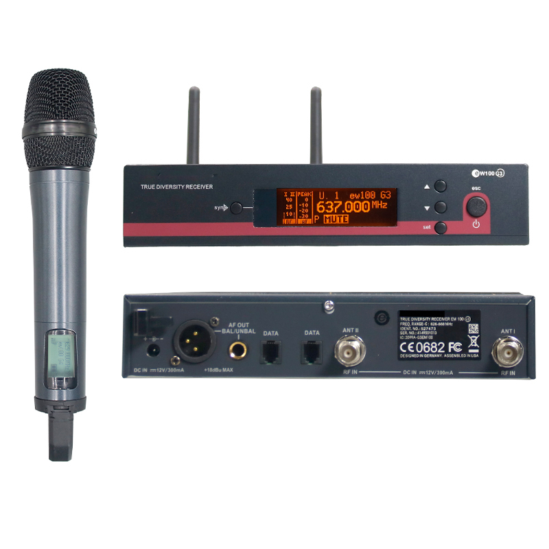Uhf Wireless Microphone System Dual Channel - EW100 G3 2-Channel UHF Dual Kit
