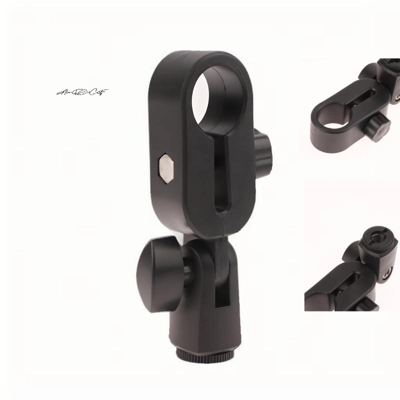 Microphone Shock Mount Universal - Universal Portable Microphone Shock Mount Clip