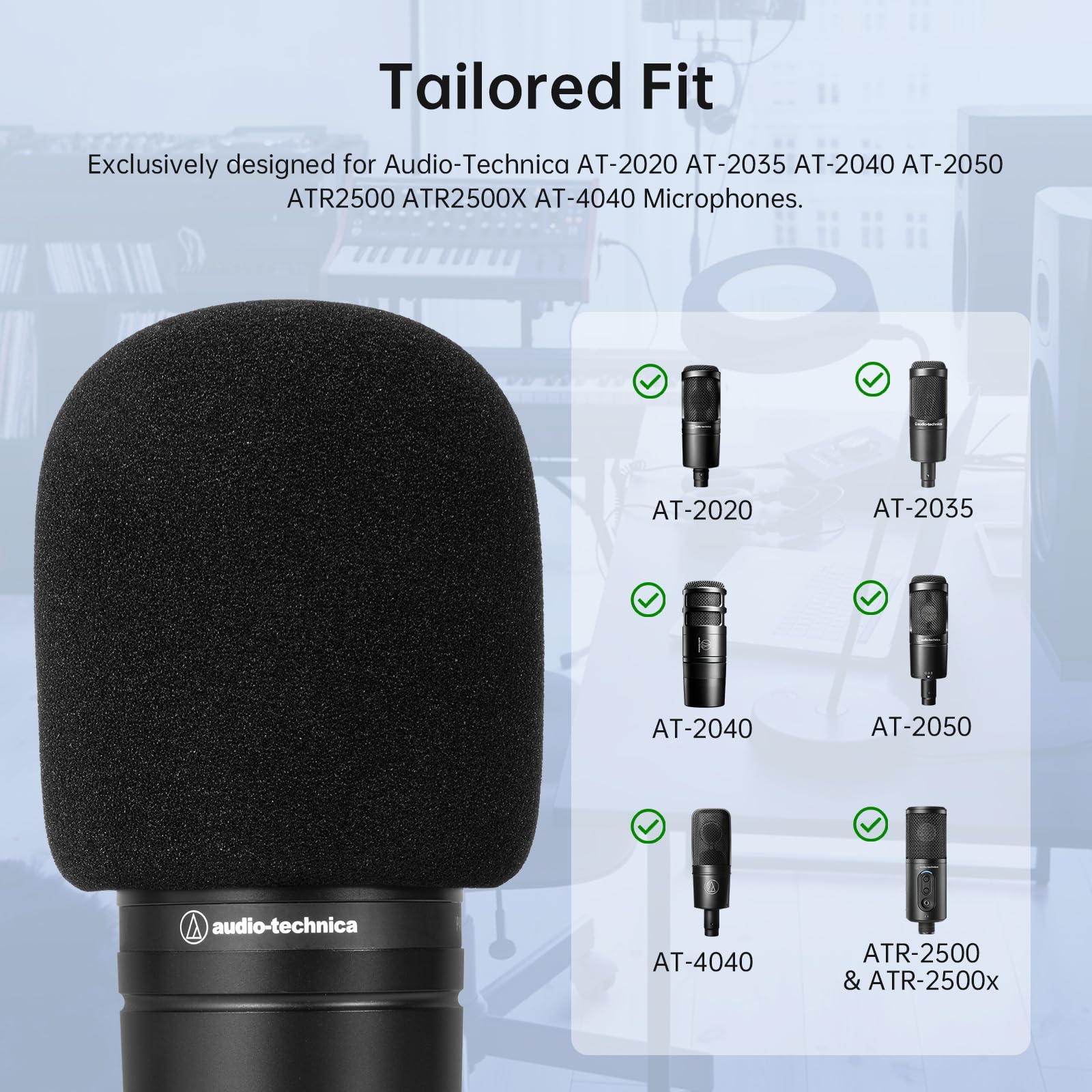 Pop Filter/Windscreen for Audi - Microphone Pop Filter Foam Windscreen review and price