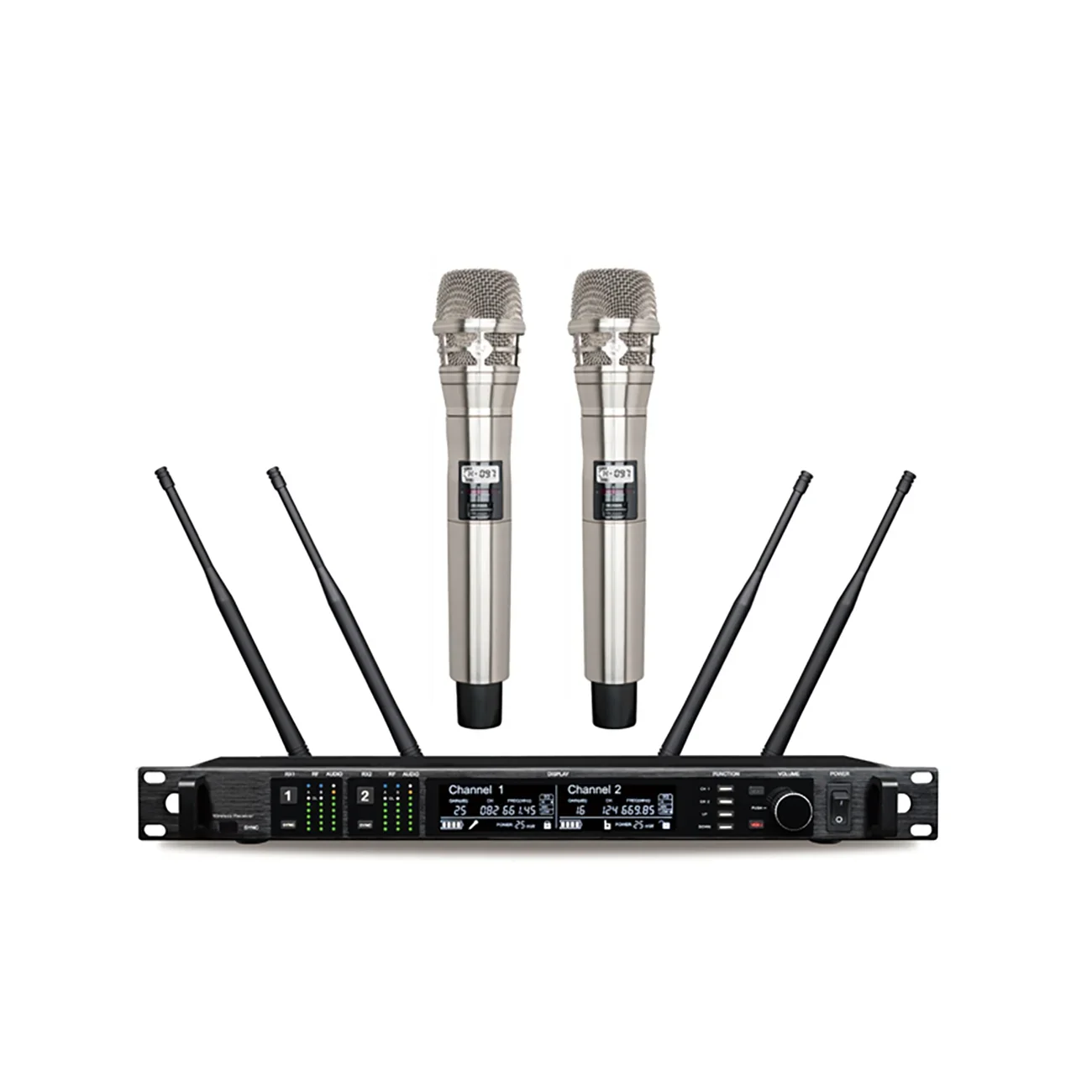 Best EIF AD4D Handheld Lavalie - Wireless Lavalier Microphone Dual Receiver review and price
