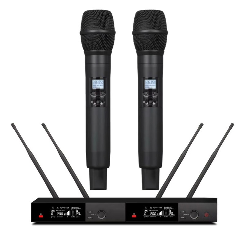 SLXD4D dual-channel UHF wirele - Uhf Wireless Microphone System Dual Channel review and price