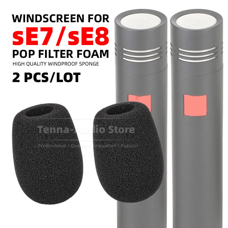 Compatible With SE 7 8 SE7 SE8 - Microphone Pop Filter Foam Windscreen review and price