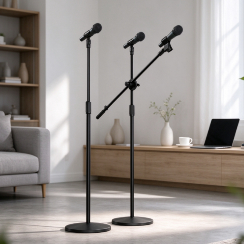 Floor Microphone Stand with We - Microphone Stand Boom Arm Floor review and price
