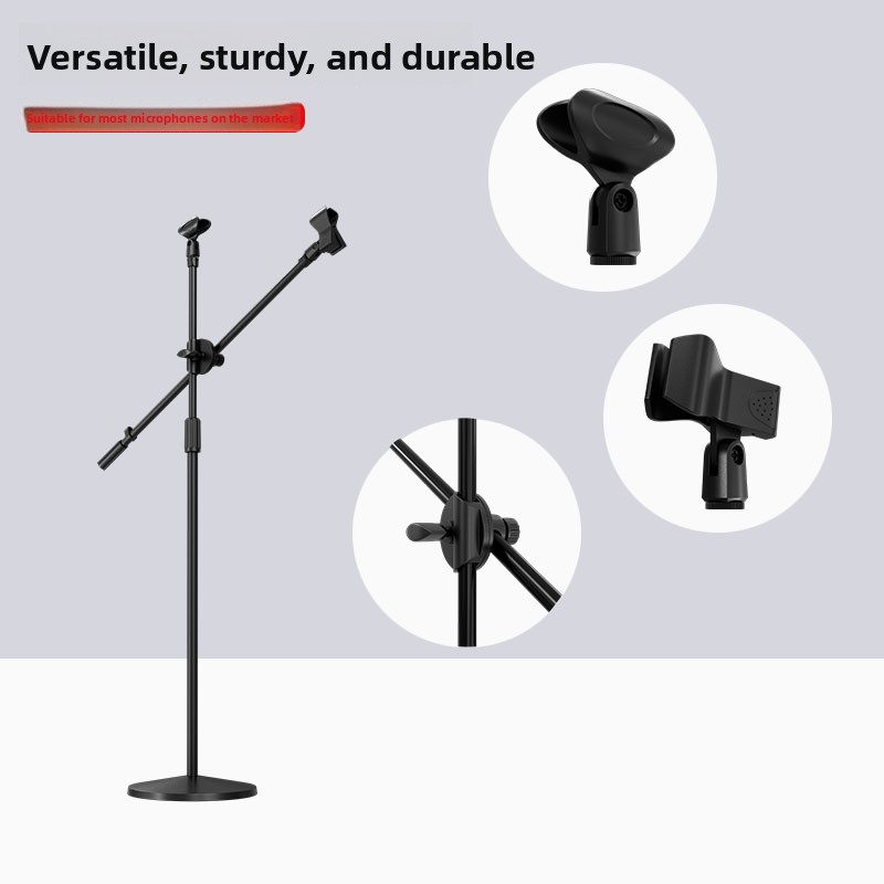 Floor Microphone Stand with We - Microphone Stand Boom Arm Floor review and price