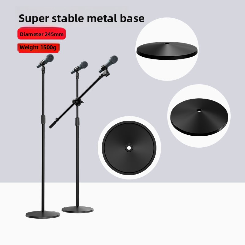 Floor Microphone Stand with We - Microphone Stand Boom Arm Floor review and price