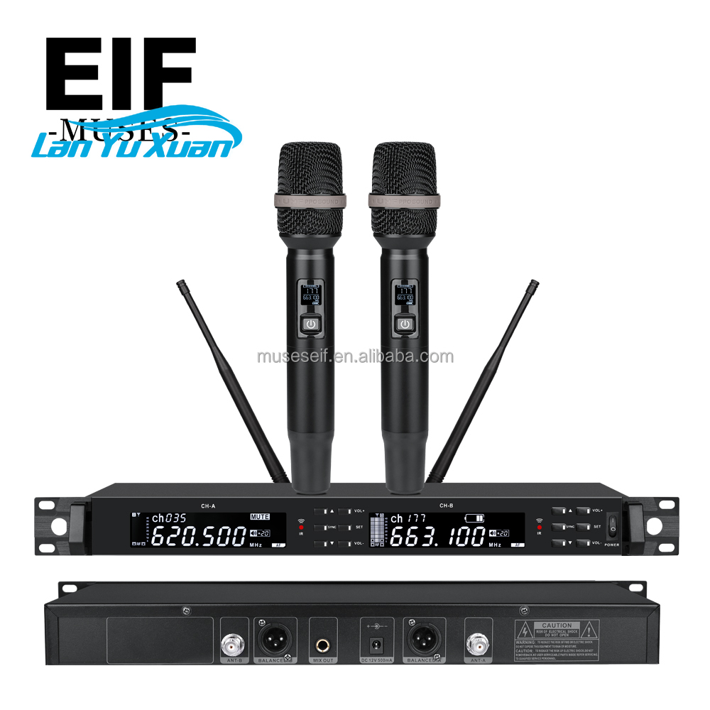 2026 Wireless Microphone Syste - Uhf Wireless Microphone System Dual Channel review and price
