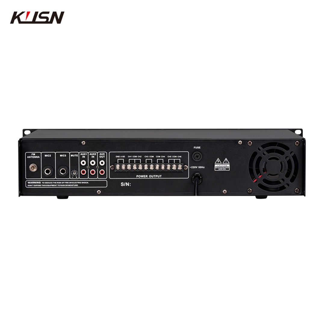 6 Zone 180W 100V Powered Ampli - Karaoke Amplifier Mixer Bluetooth review and price