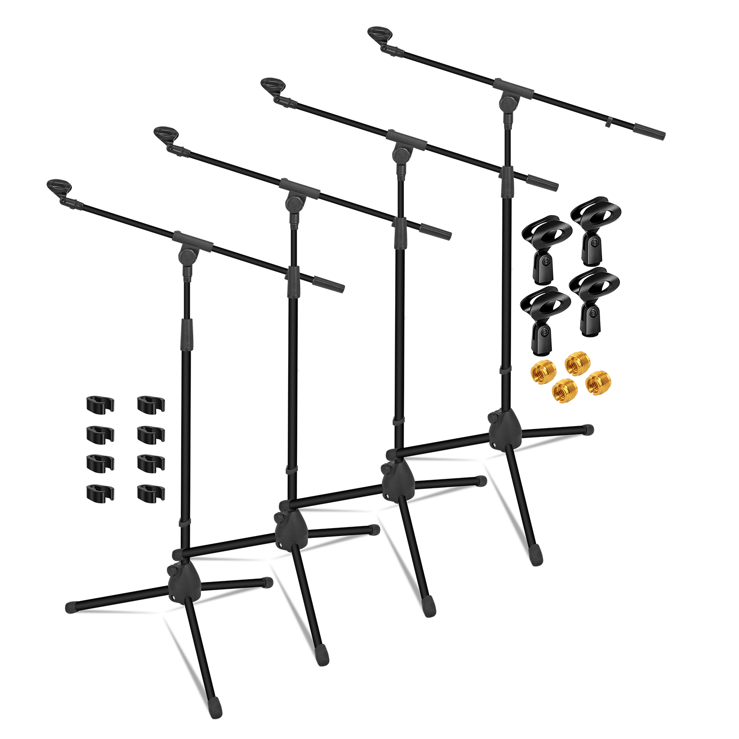 5Core Tripod Mic Stand 4Pcs Ad - Microphone Stand Boom Arm Floor review and price