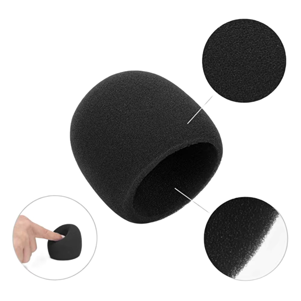 1/2/3pcs Microphone Sponge Foa - Microphone Pop Filter Foam Windscreen review and price