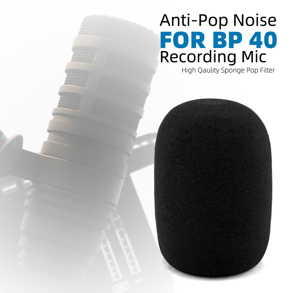 For Audio Technica BP40 BP 40  - Microphone Pop Filter Foam Windscreen review and price