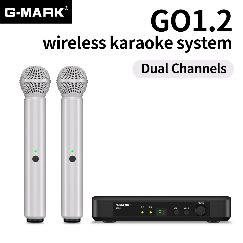 Wireless Microphone G-MARK UHF - Rechargeable Wireless Mic Lithium Battery review and price