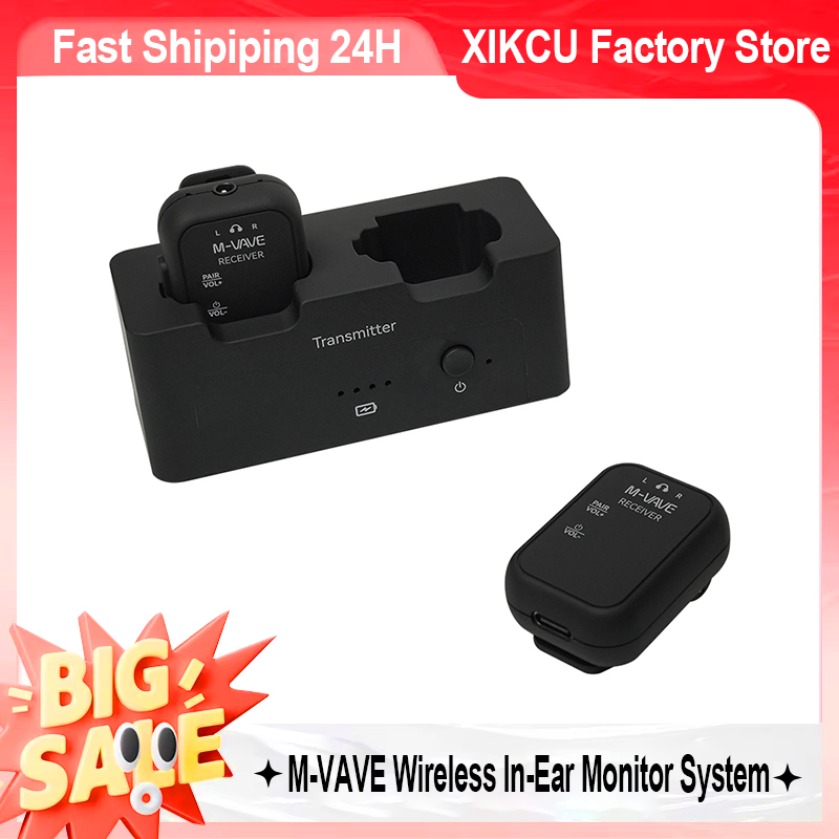 M-VAVE SWS12 Dual Receiver Wir - Wireless Lavalier Microphone Dual Receiver review and price