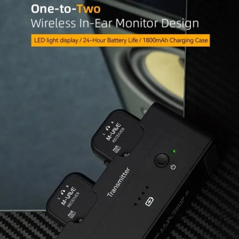 M-VAVE SWS12 Dual Receiver Wir - Wireless Lavalier Microphone Dual Receiver review and price