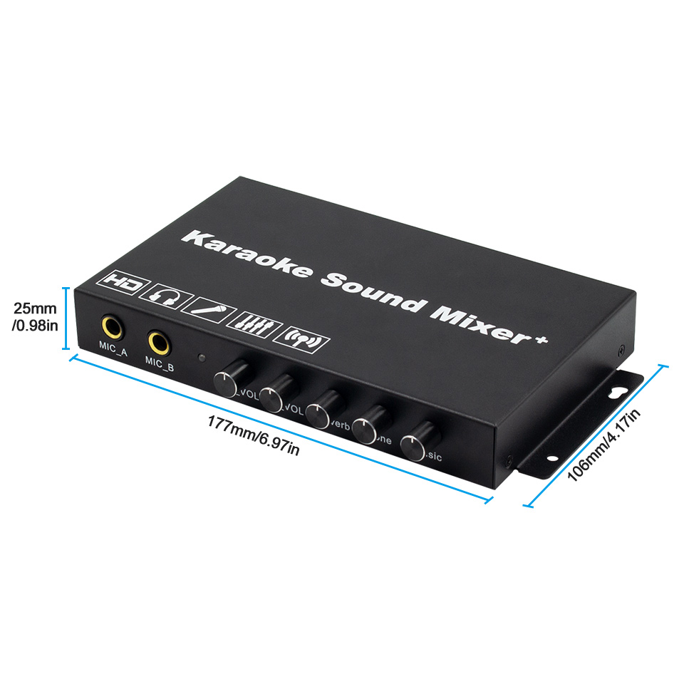 Professional Karaoke Mixer Sys - Karaoke Amplifier Mixer Bluetooth review and price