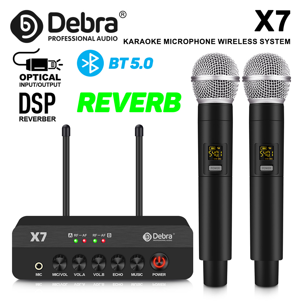 Debra X7 Portable Wireless Mic - Bluetooth Karaoke Microphone Handheld review and price