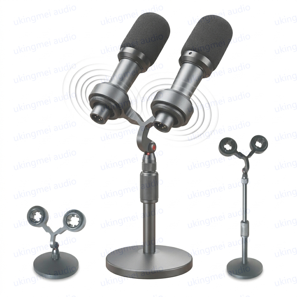 VIP55SM Dual Microphone Instal - Microphone Shock Mount Universal review and price