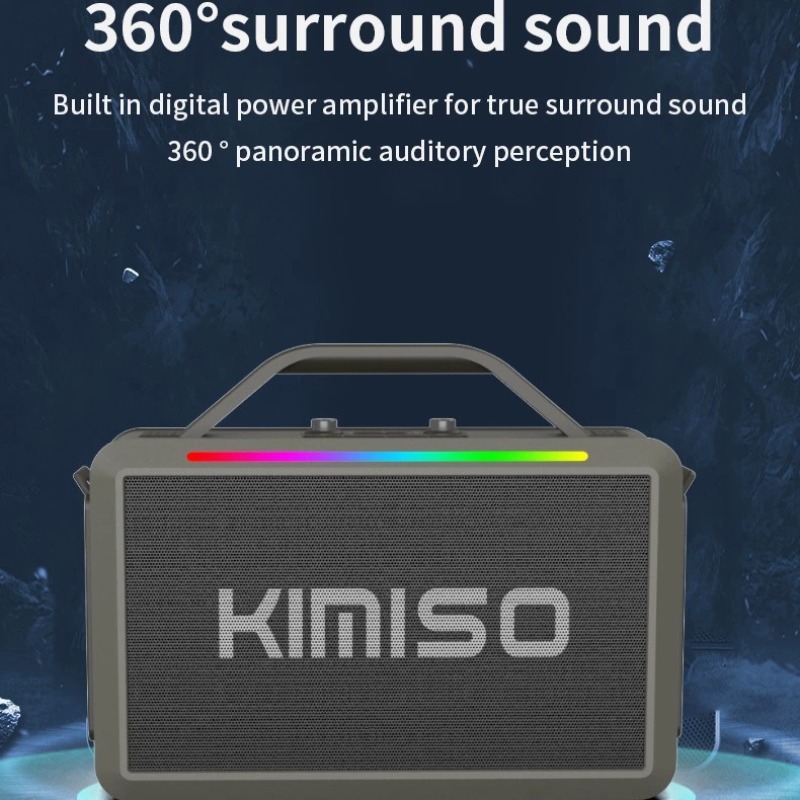 Original KIMISO KMS-252 Portab - Karaoke Machine Portable With 2 Mic review and price