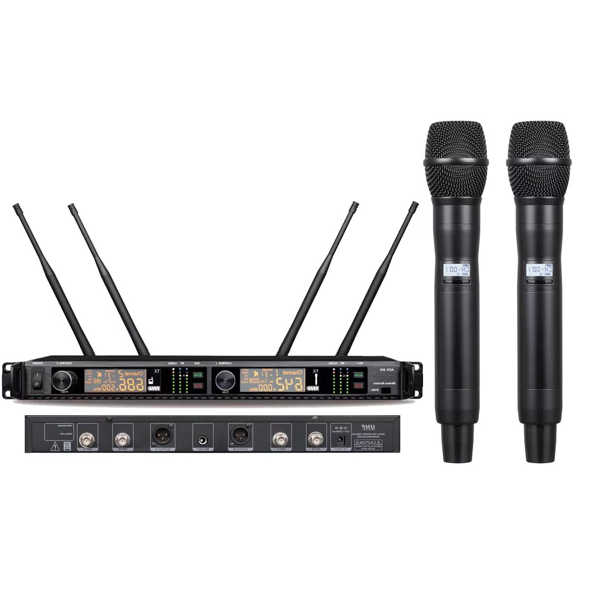 Dual Channel UHF AD2 AD4D Digi - Uhf Wireless Microphone System Dual Channel review and price