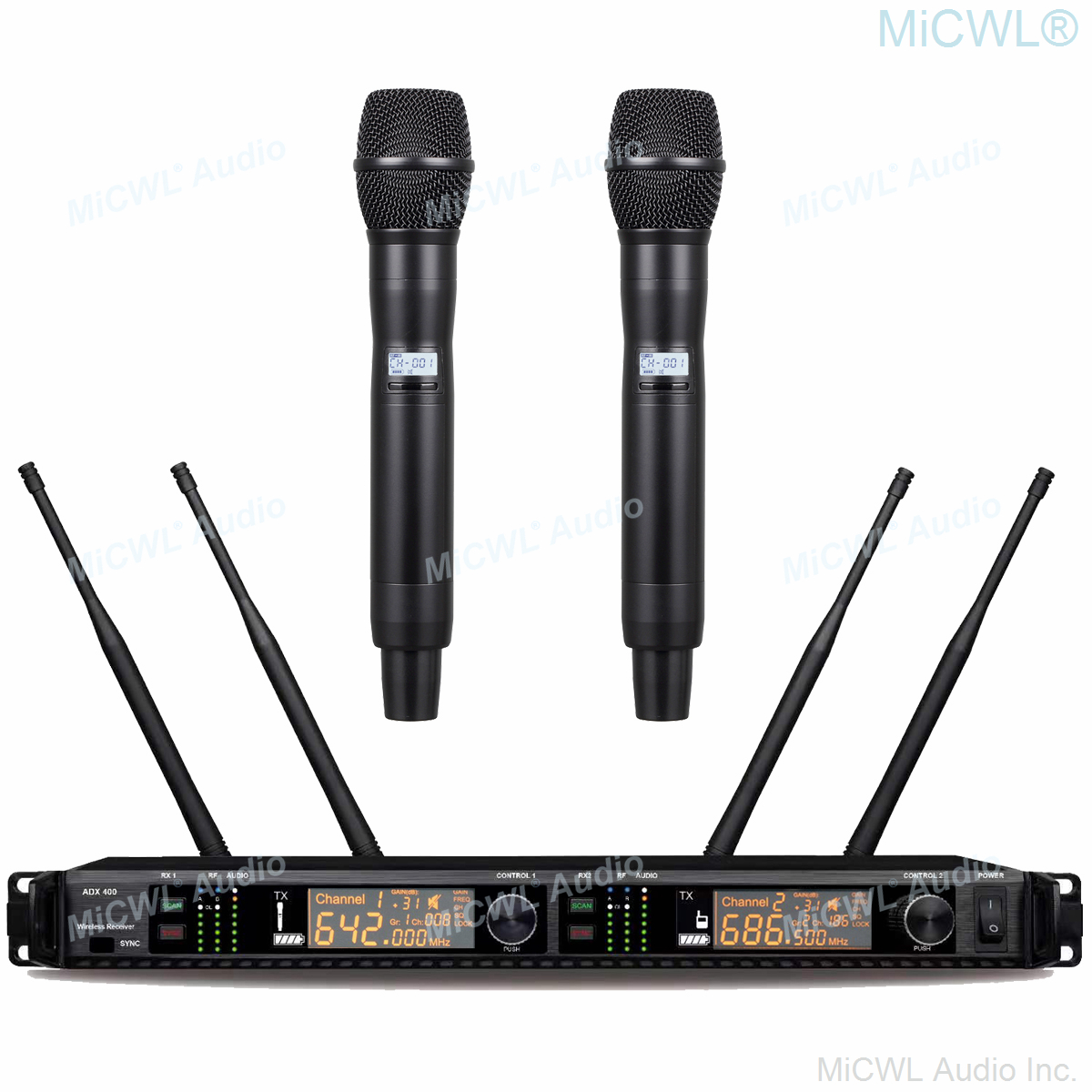 Dual Channel UHF AD2 AD4D Digi - Uhf Wireless Microphone System Dual Channel review and price