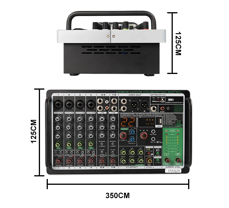 Rechargeable 18000mA Battery 8 - Karaoke Amplifier Mixer Bluetooth review and price