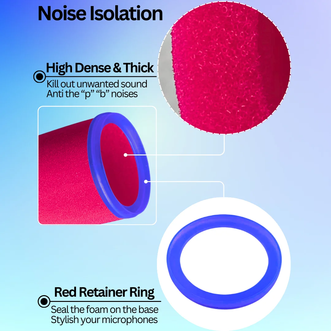 SM7B Mic Pop Filter Replacemen - Microphone Pop Filter Foam Windscreen review and price