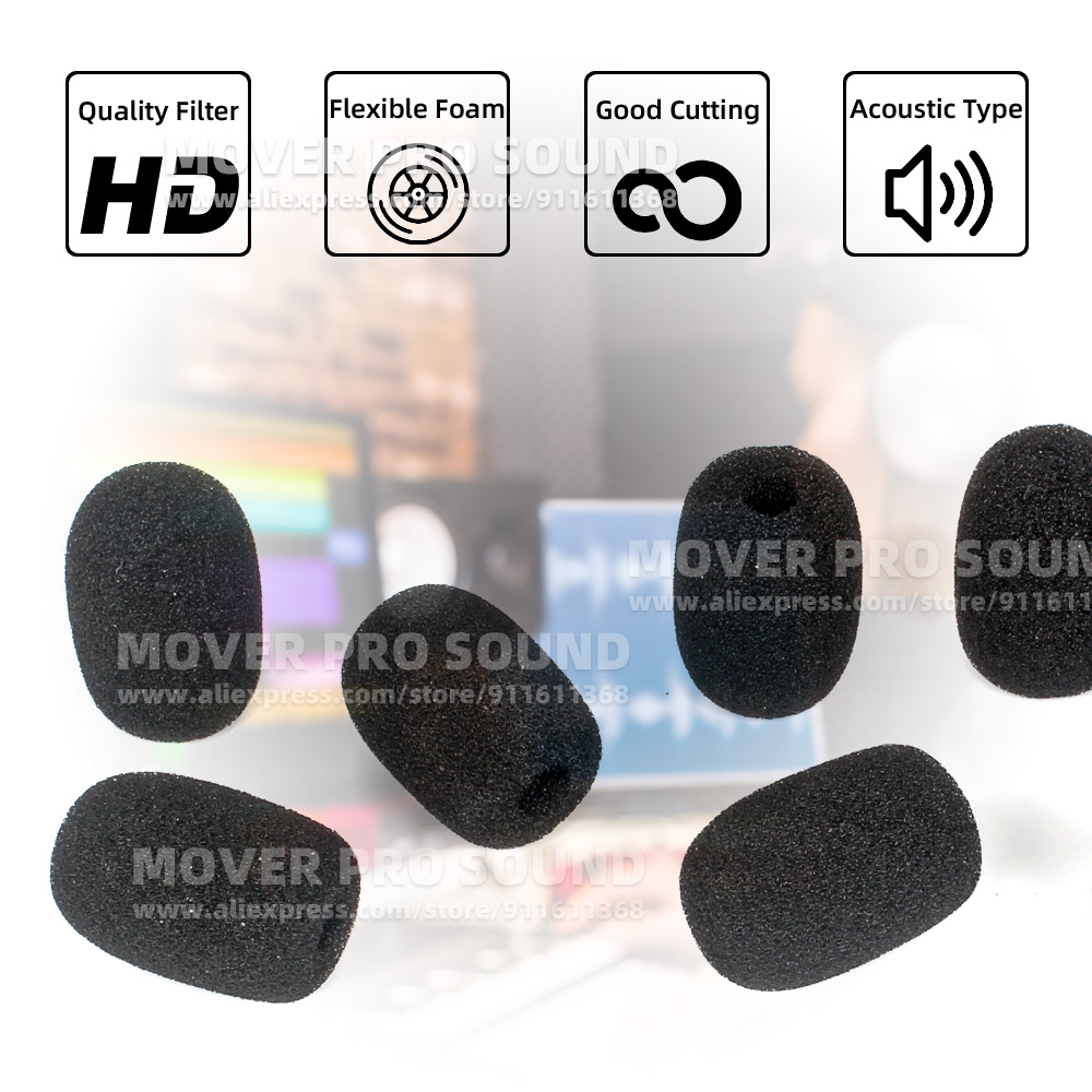 SnapVox Compatible With SHURE  - Microphone Pop Filter Foam Windscreen review and price
