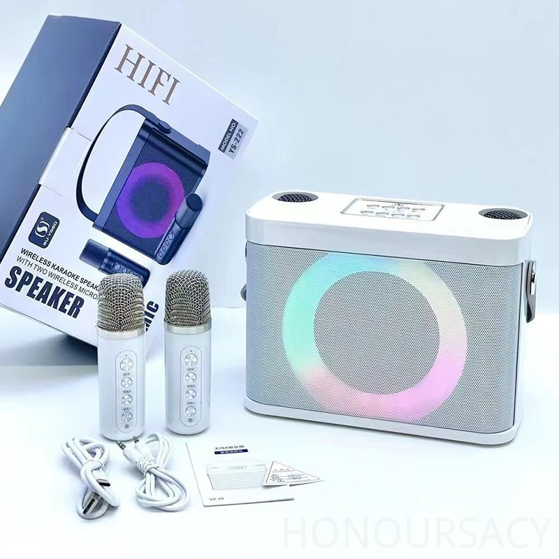 HIFI Stereo Bluetooth Karaoke  - Karaoke Machine Portable With 2 Mic review and price
