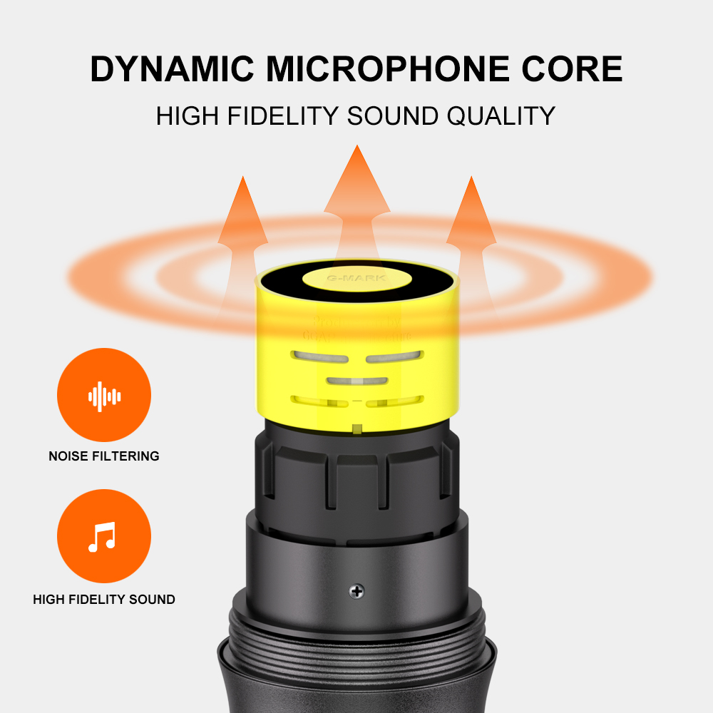 Wireless Microphone G-MARK X22 - Rechargeable Wireless Mic Lithium Battery review and price
