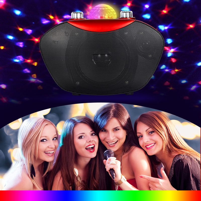 Mini Subwoofer Speaker Portabl - Bluetooth Karaoke Microphone Handheld review and price