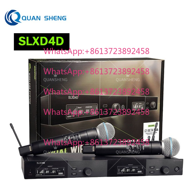 SLXD4D SLXD4 SLX24D Uhf Wirele - Uhf Wireless Microphone System Dual Channel review and price