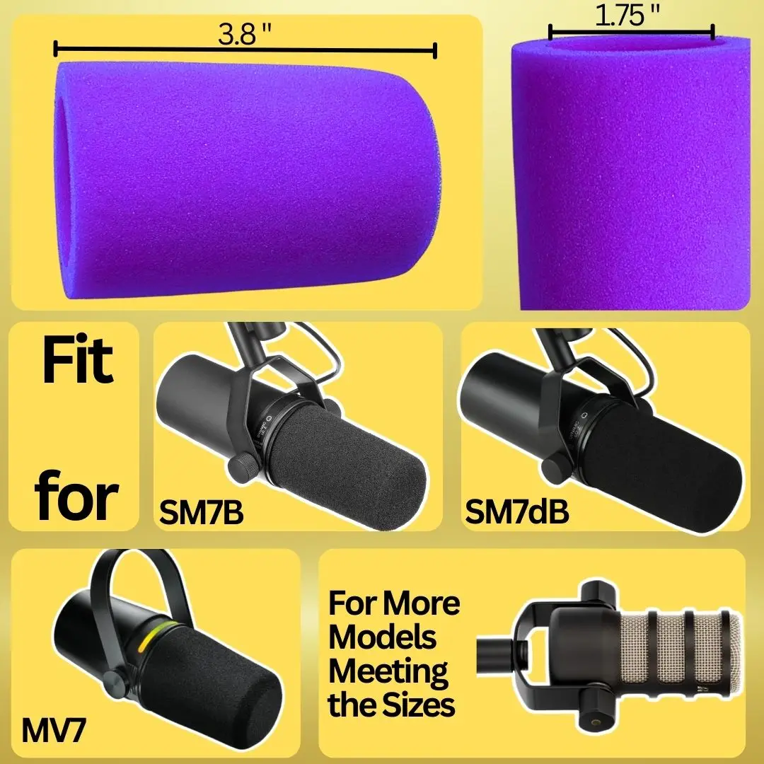 Mic SM7B Windscreen for Shure  - Microphone Pop Filter Foam Windscreen review and price