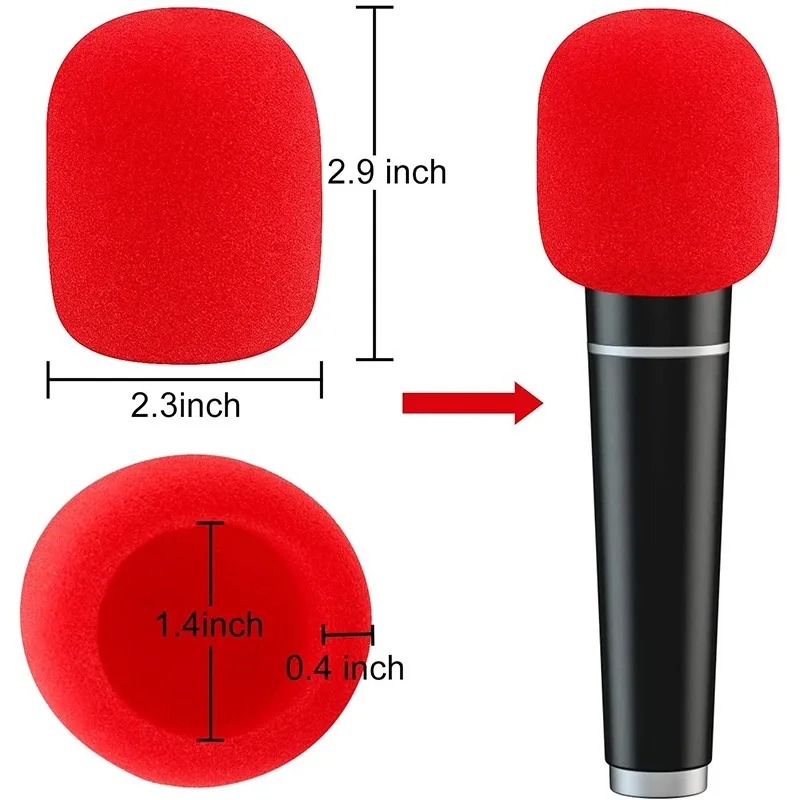 Microphone Windscreen Foam Cov - Microphone Pop Filter Foam Windscreen review and price