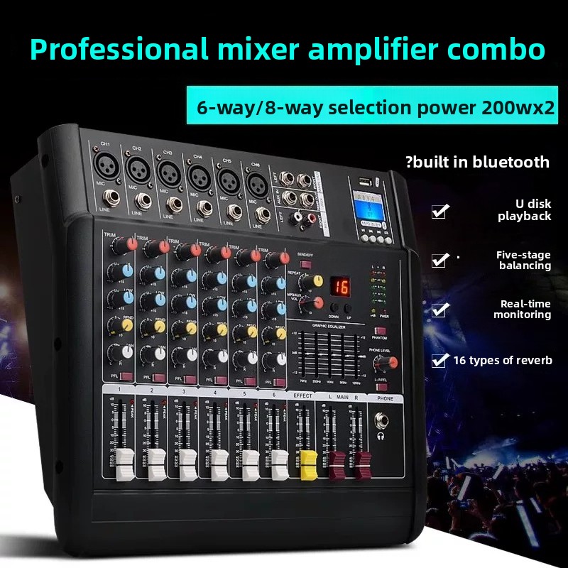 Mixer with power amplifier USB - Karaoke Amplifier Mixer Bluetooth review and price