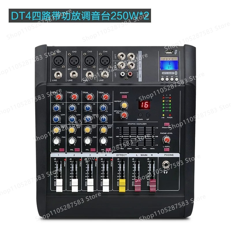 Mixer with power amplifier USB - Karaoke Amplifier Mixer Bluetooth review and price
