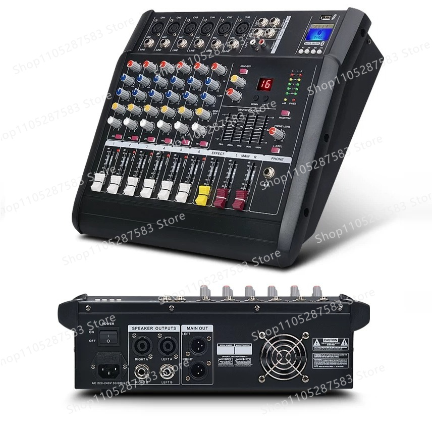 Mixer with power amplifier USB - Karaoke Amplifier Mixer Bluetooth review and price