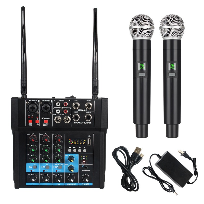Audio Mixer Amplifier With Blu - Karaoke Amplifier Mixer Bluetooth review and price