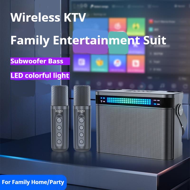Powerful Bluetooth Speaker Wit - Karaoke Machine Portable With 2 Mic review and price