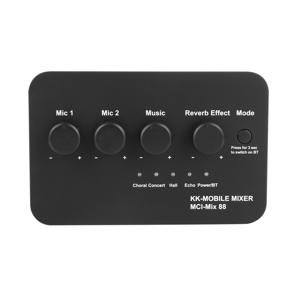 Karaoke Audio Mixer AUX IN/OUT - Karaoke Amplifier Mixer Bluetooth review and price
