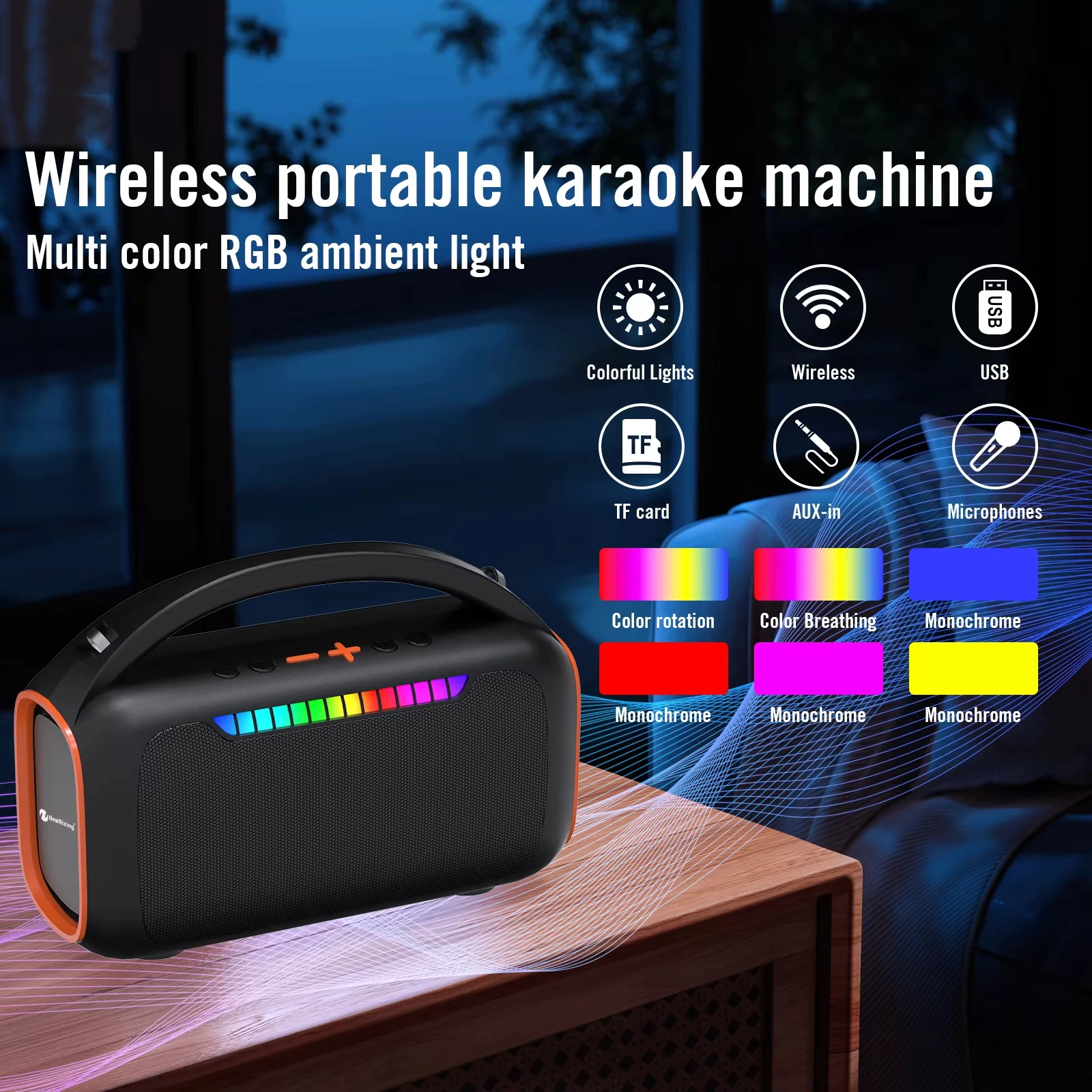 Karaoke Machine Sound with 2 M - Karaoke Machine Portable With 2 Mic review and price