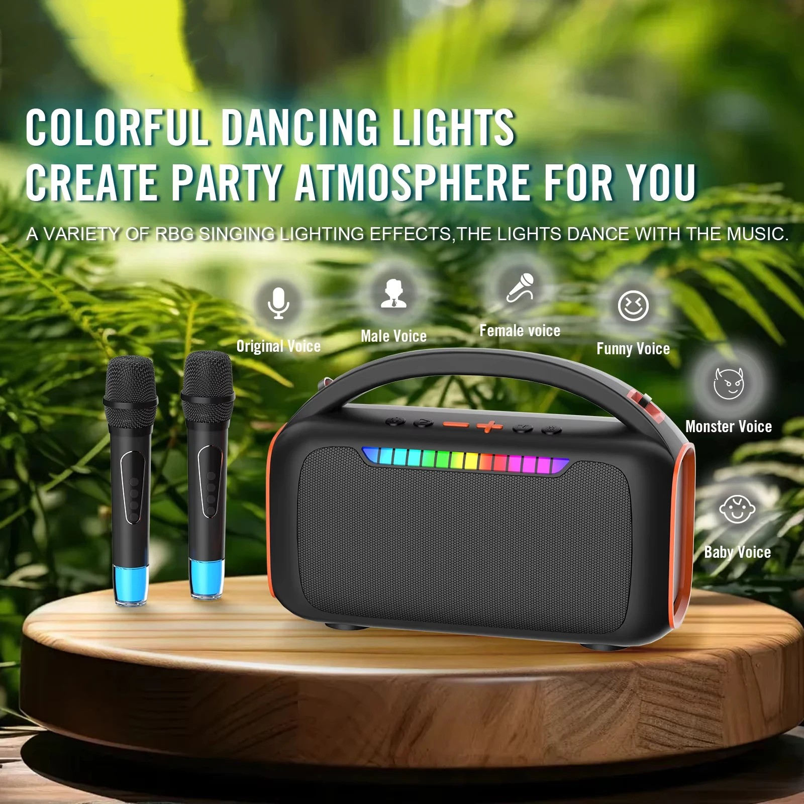 Karaoke Machine Sound with 2 M - Karaoke Machine Portable With 2 Mic review and price