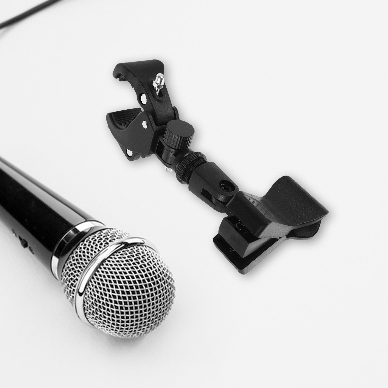 2Pcs Plastic Mic Stand Holder  - Microphone Shock Mount Universal review and price