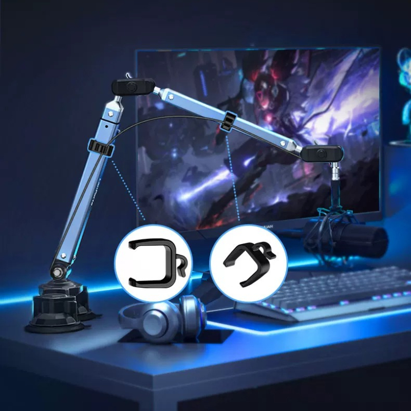 Professional Vacuum Suction De - Microphone Stand Boom Arm Floor review and price