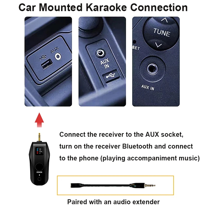 UHF Wireless Handheld Dynamic  - Bluetooth Karaoke Microphone Handheld review and price