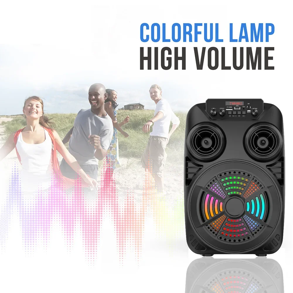 High Power Bluetooth Speakers  - Karaoke Speaker System 100W Rgb review and price