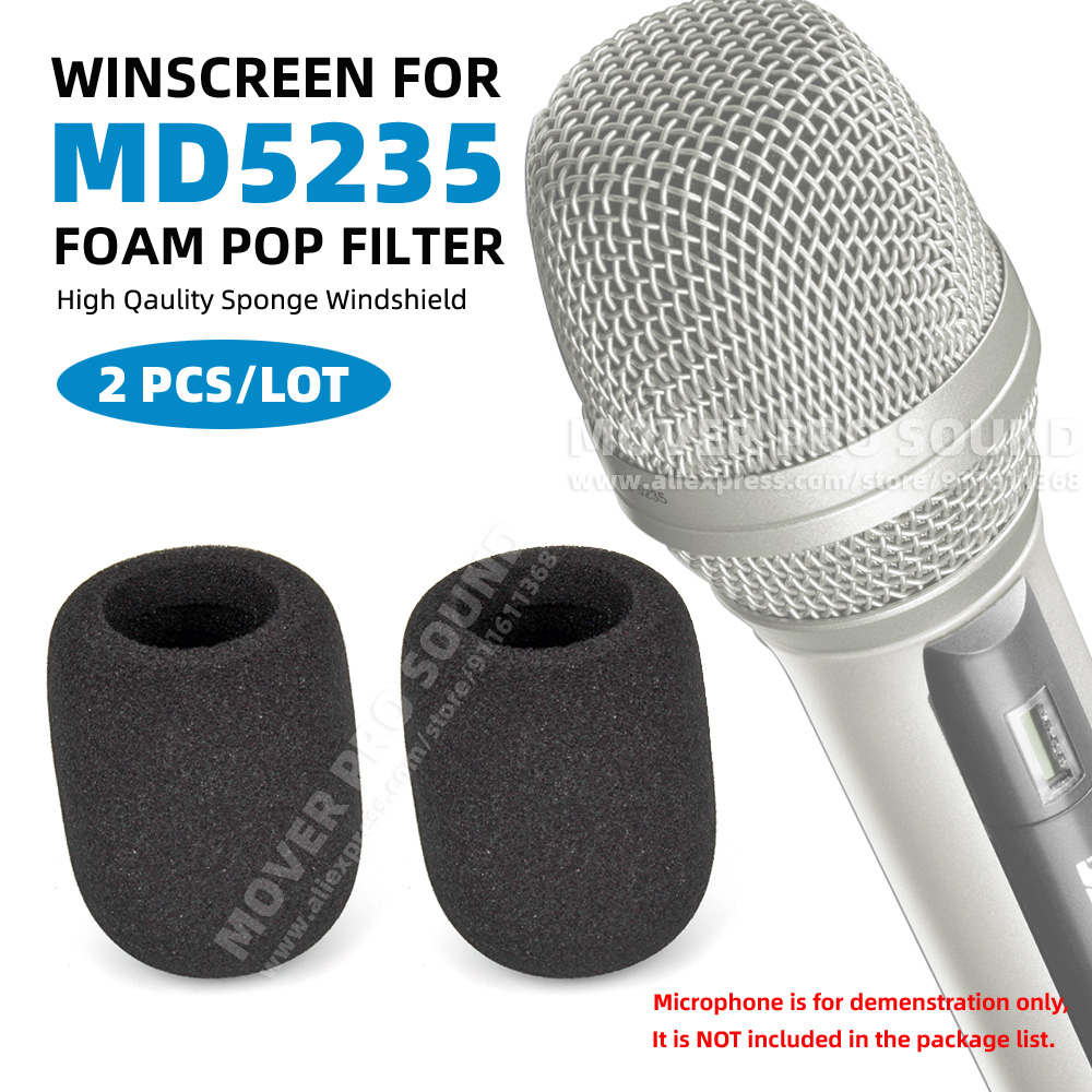 2PCS Windscreen Mic Foam Windp - Microphone Pop Filter Foam Windscreen review and price