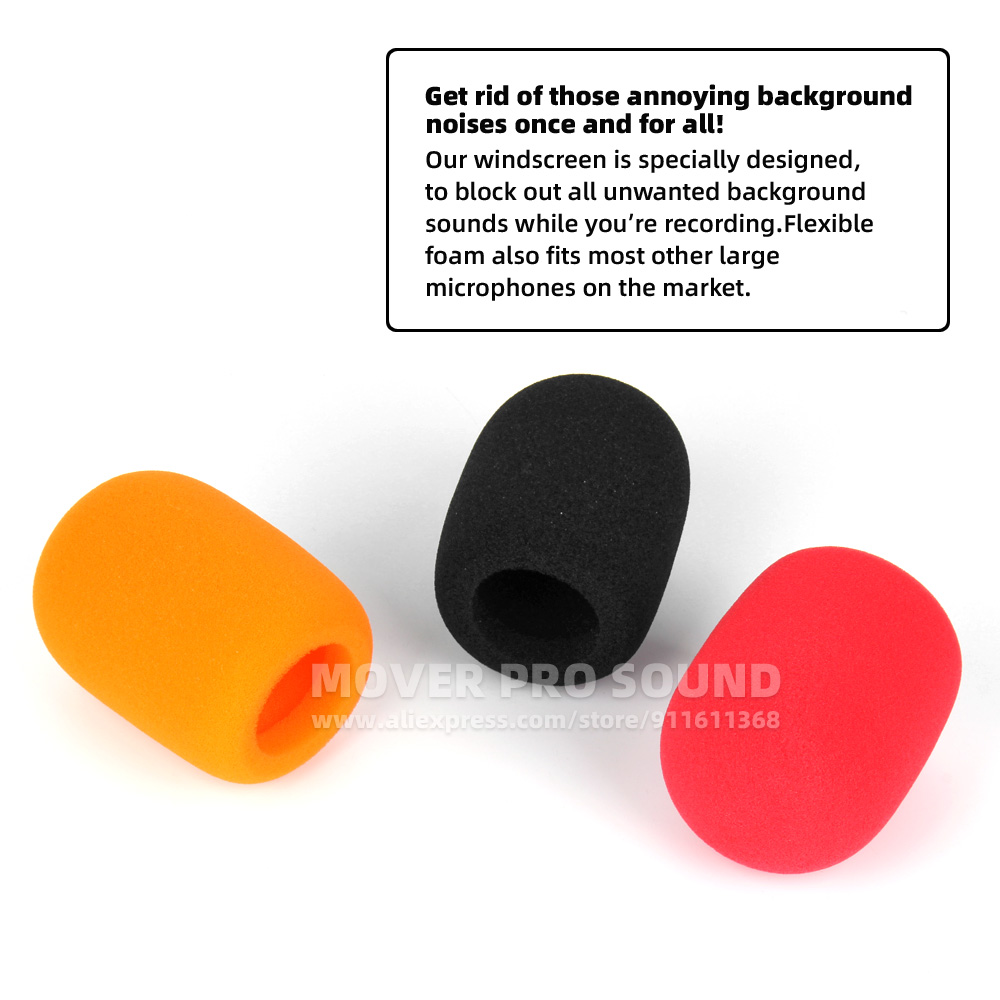 2PCS Windscreen Mic Foam Windp - Microphone Pop Filter Foam Windscreen review and price