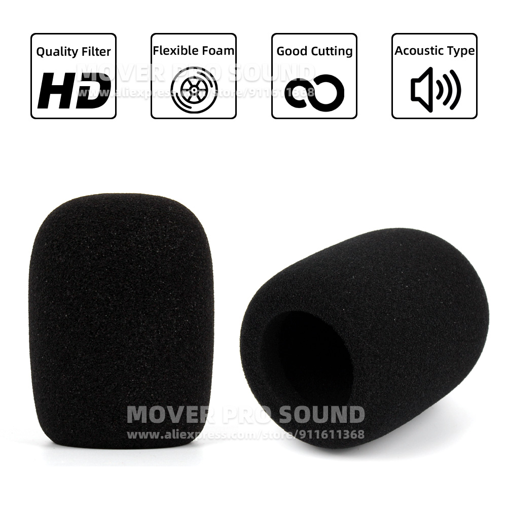 2PCS Windscreen Mic Foam Windp - Microphone Pop Filter Foam Windscreen review and price