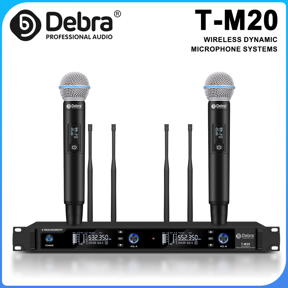 Debra T-M20 UHF Wireless Handh - Uhf Wireless Microphone System Dual Channel review and price