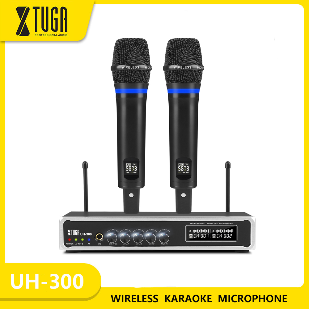 XTUGA UH300 UHF Professional W - Bluetooth Karaoke Microphone Handheld review and price